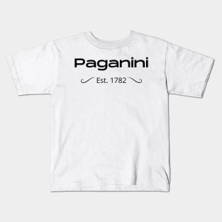Paganini Est. 1782 Kids T-Shirt